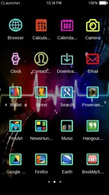 Light Wave Theme android App screenshot 1